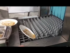 Lavaplatos comercial grande de la escuela del restaurante de la lavadora industrial del plato